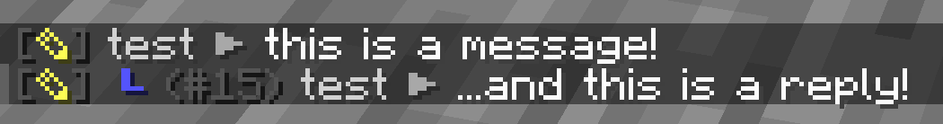 Message Reply Example